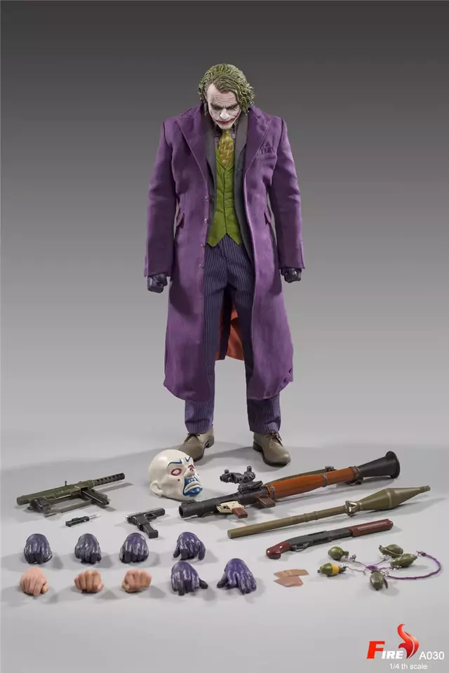The Joker 1/4 FIRE A030 Batman the Dark Knight Toys Figure 