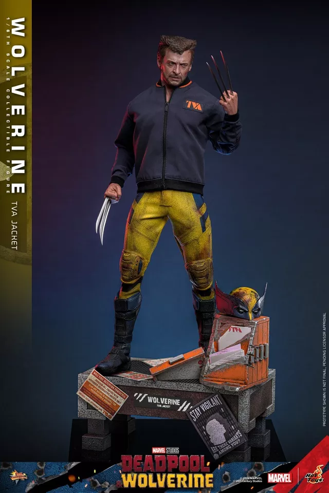 Pre-Order! Hot Toys Wolverine TVA Uniform MMS756 1/6 Deadpool Figure toy