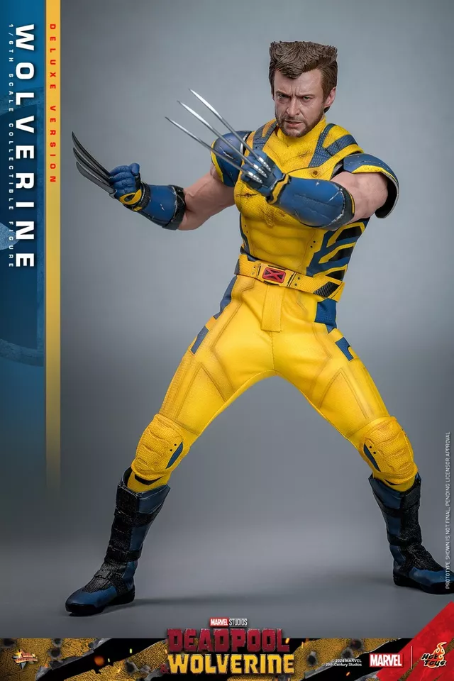 First batch! Hot Toys MMS754 DX 1/6 Wolverine Deadpool Movie Figure Deluxe