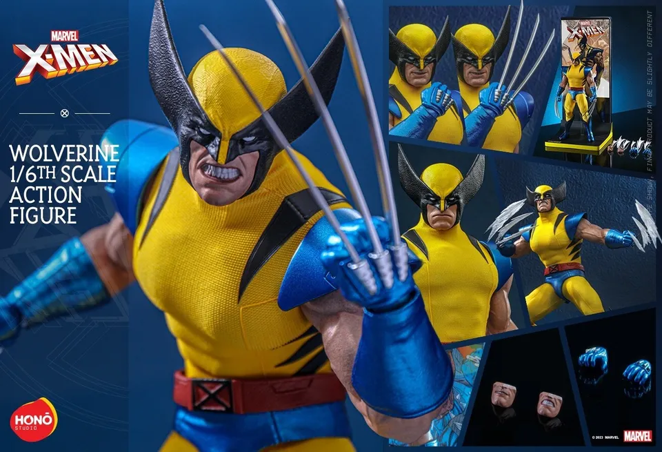 Hot Toys HONO STUDIO HS01 1/6 X-Men Wolverine Action Figure Marvel Comic Ver.