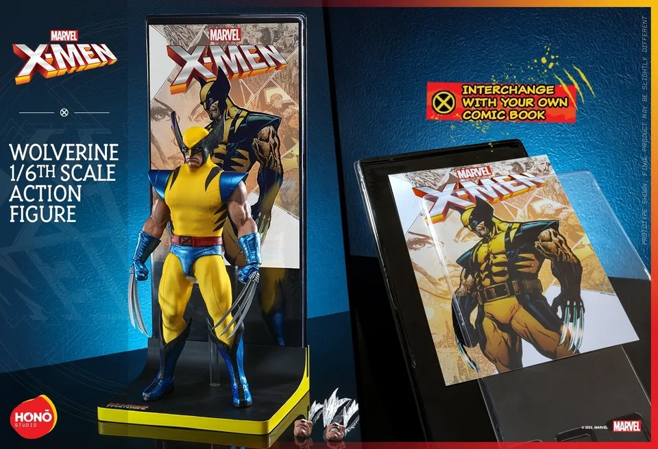 Hot Toys HONO STUDIO HS01 1/6 X-Men Wolverine Action Figure Marvel Comic Ver.