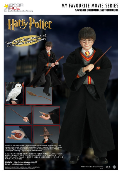 SA0001 Harry Potter 1/6 action figure with costume 26 cm