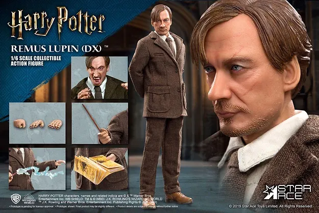 SA0075 Star Ace Harry Potter My Favourite Movie Action Figure 1/6 Remus Lupin Deluxe Ver. 30 cm