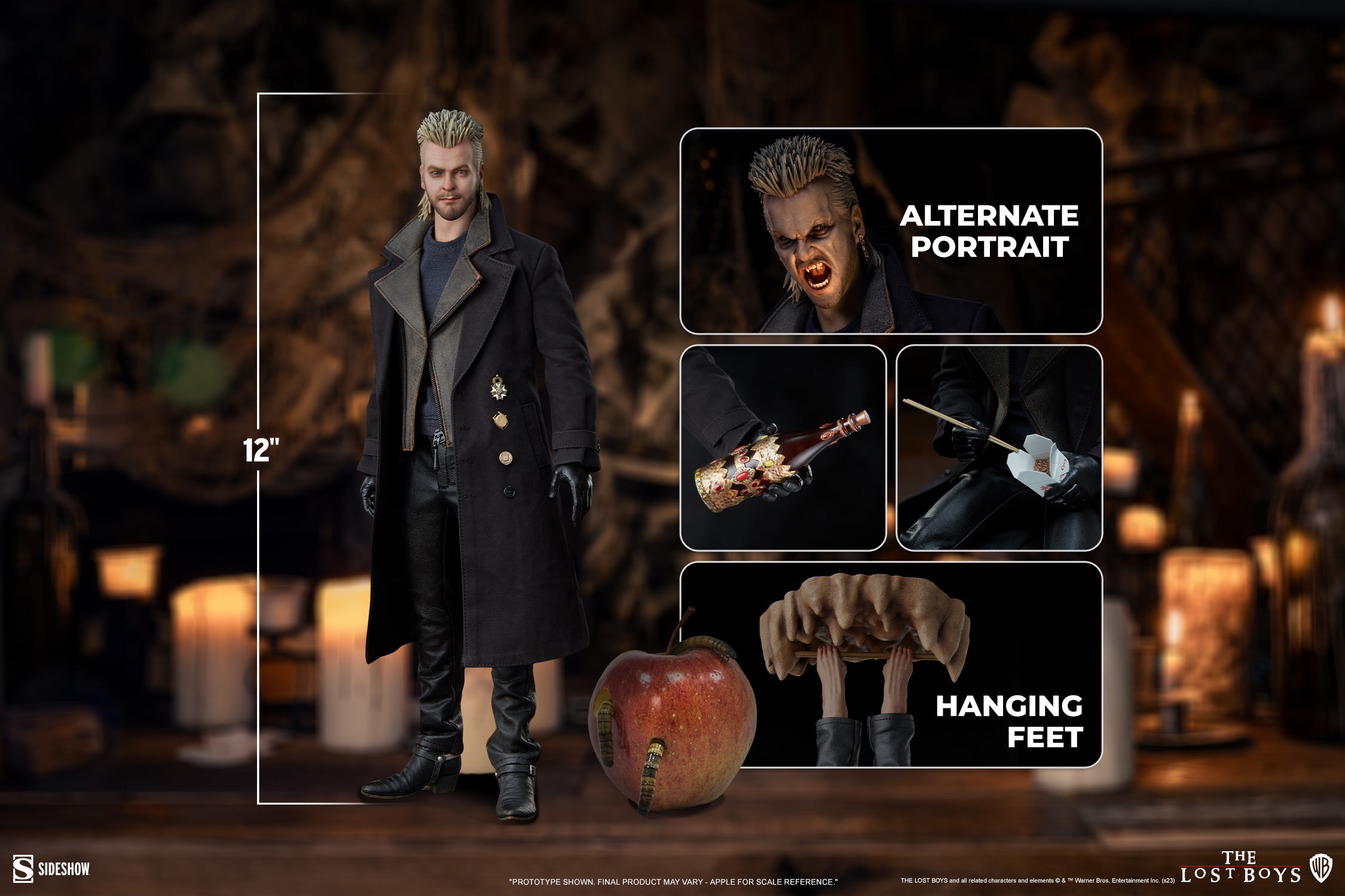 Sideshow 100477 1/6 The Lost Boys David Action Figure Model Toy