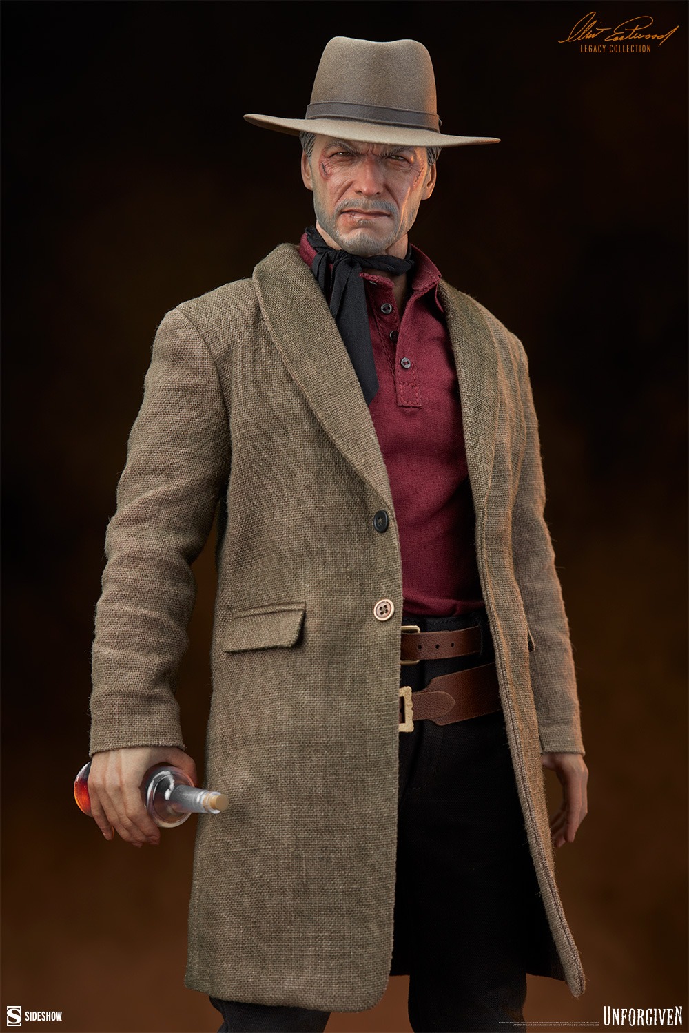 Sideshow 100478 1/6 Unforgiven William Munny Clint Eastwood Figure