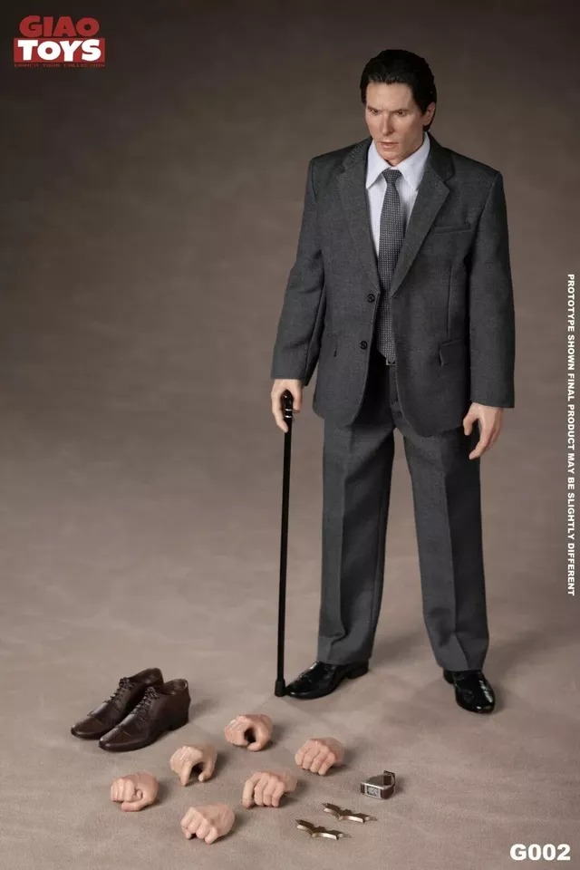 Pre-order GIAO TOYS G002 1/6 Batman Bruce Wayne Figure Model Suit Ver. 