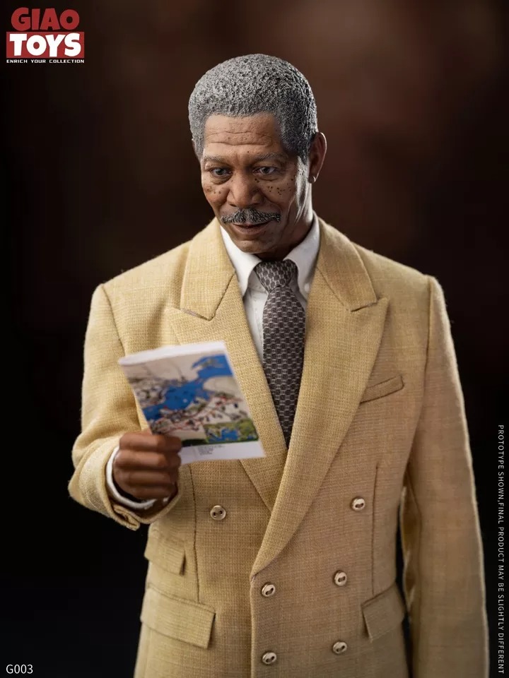 Pre-order GIAO TOYS G003 1/6 Bat Man Lucius Fox Morgan 12" Action Figure Model