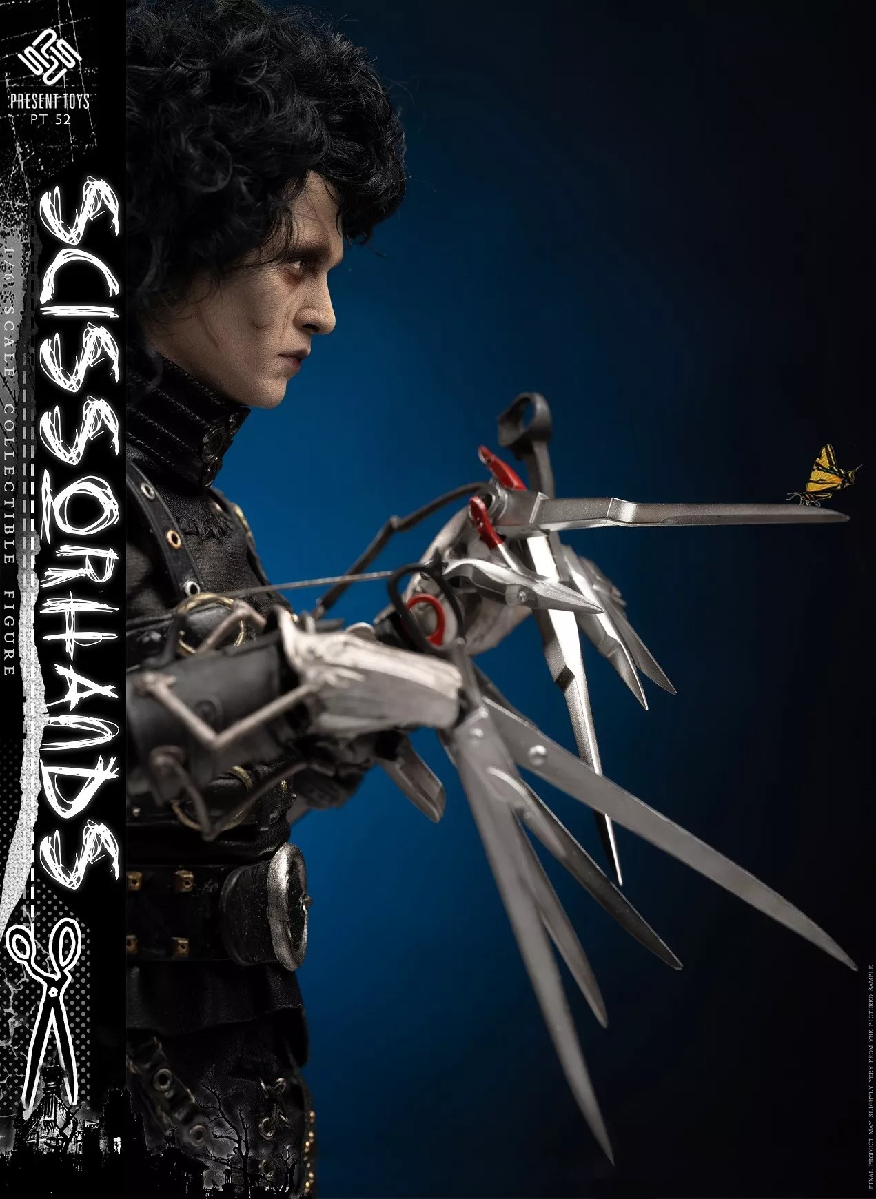 Pre-order! PRESENT TOYS PT-sp52 1/6 Edward The Robot Scissorhands Action Figure