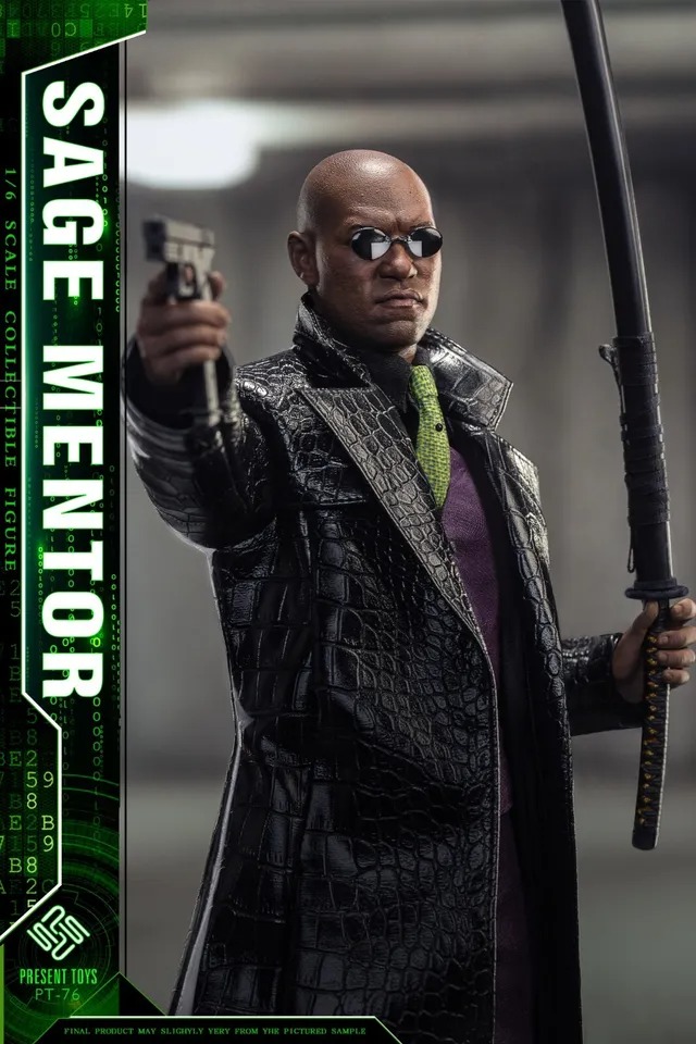 In stock! PRESENT TOYS PT-sp76 1/6 Matrix Sage Mentor Morpheus Figure