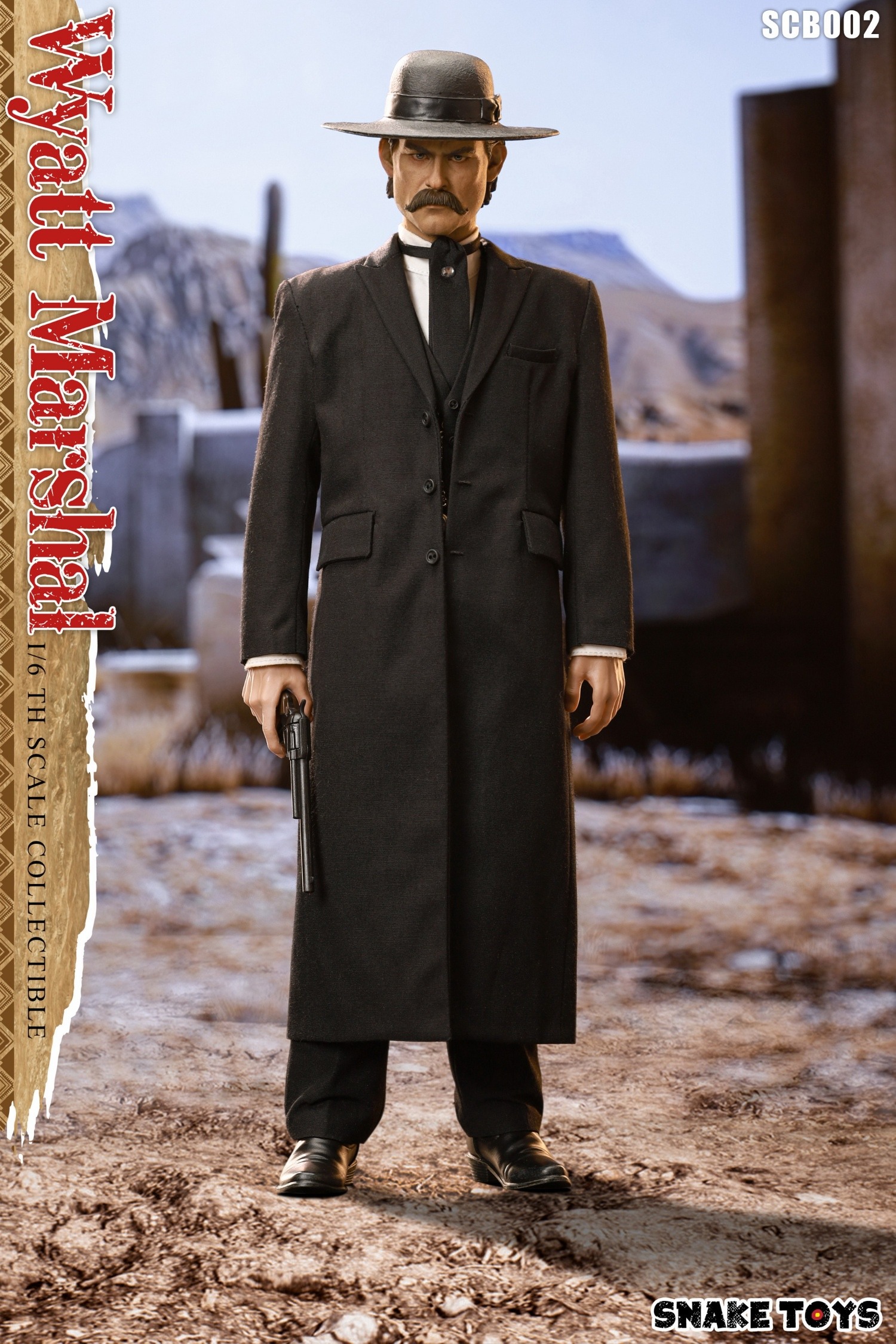 Pre-order! SNAKE TOYS SCB02 1/6 TOMBSTONE Wyatt Marshal Figure Deluxe Ver