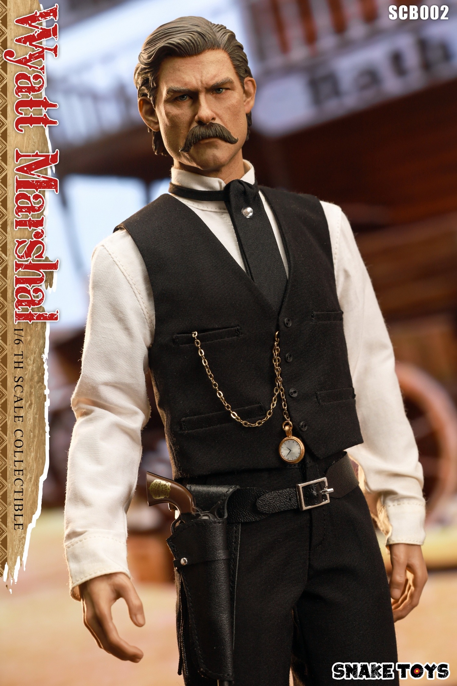 Pre-order! SNAKE TOYS SCB02 1/6 TOMBSTONE Wyatt Marshal Figure Deluxe Ver