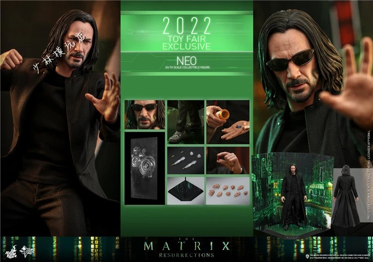 Hot Toys 1/6 MMS657 The Matrix Neo Collectibles Action Figure