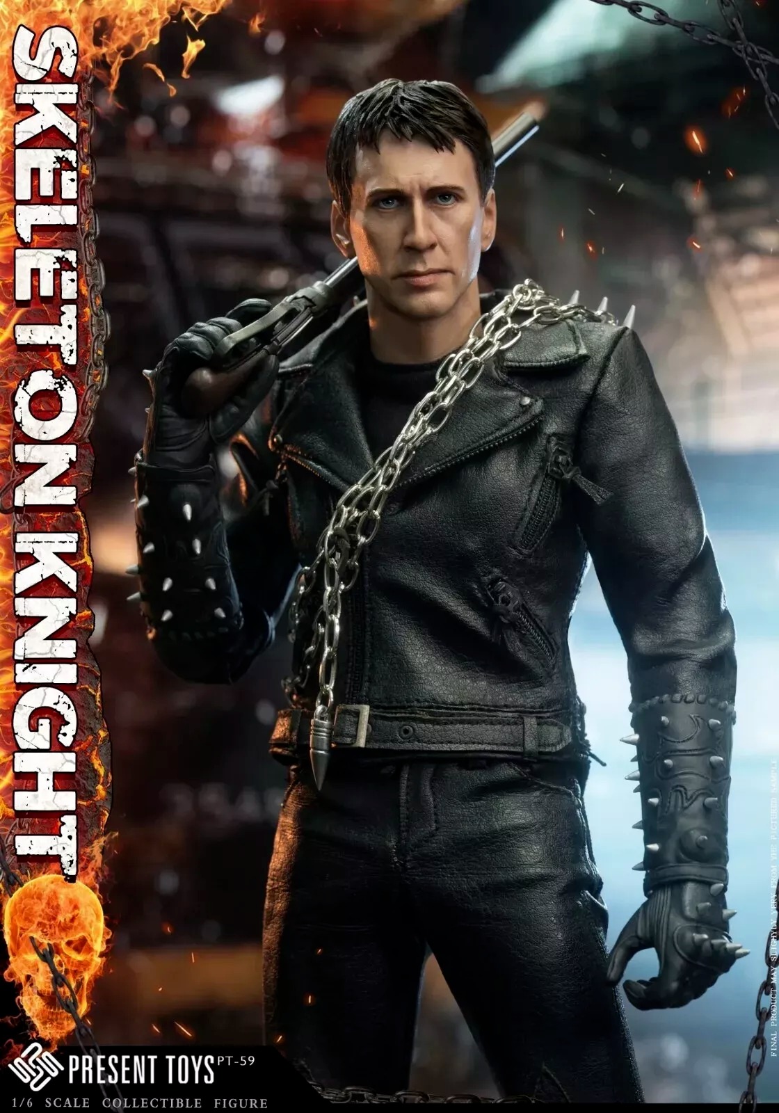 PRESENT TOYS PT-sp59 1/6 Ghost Rider Nicolas Cage Figure