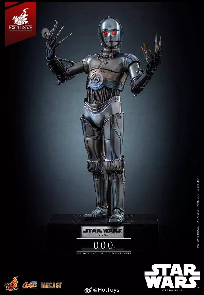 Hot toys CMS016D58 Star Wars 0-0-0 Triple Zero 1/6 Figure C-3PO C3PO