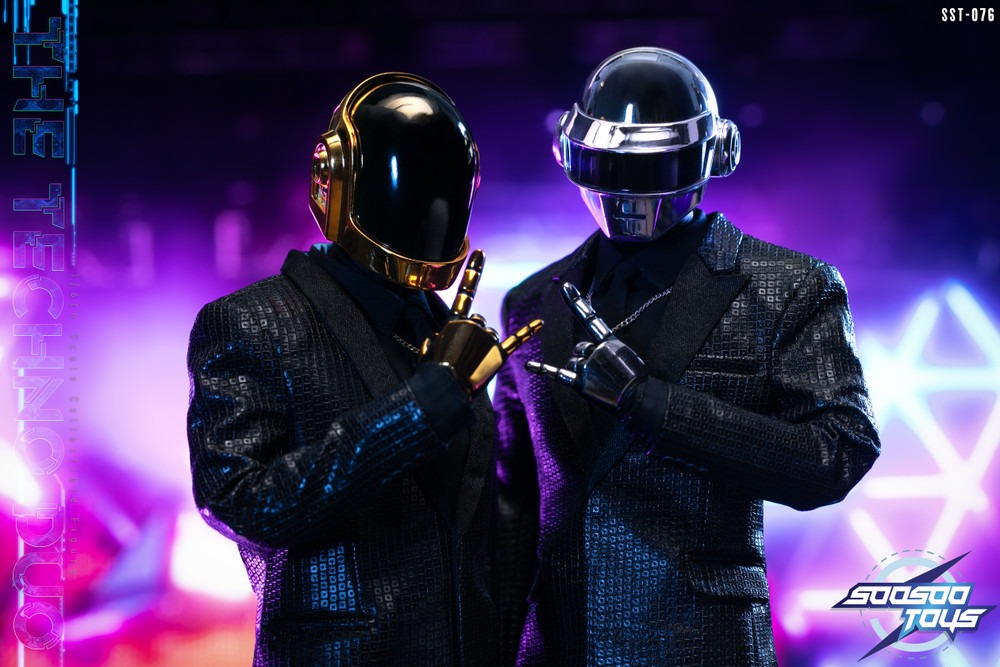 Pre-order! Soosootoys SST076 1/6 Techno Duo Figure Set Daft Punk EDM