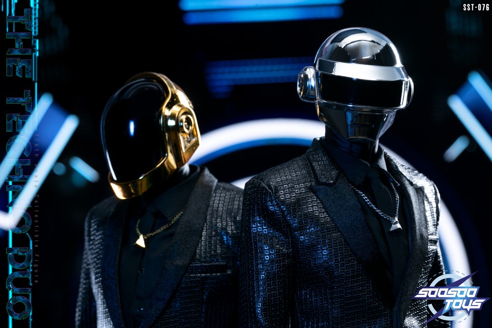 Pre-order! Soosootoys SST076 1/6 Techno Duo Figure Set Daft Punk EDM