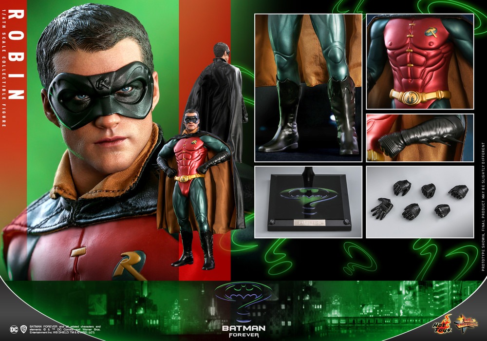 Hot Toys MMS594 Batman Robin Forever 1/6 Action figure toy