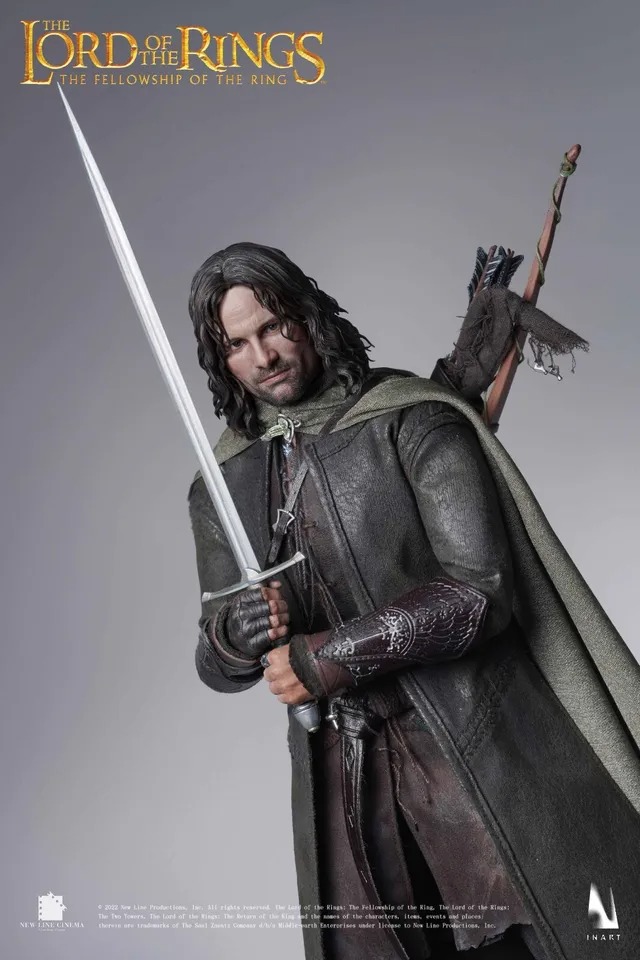 INART AG-A005P1 1/6 Aragorn Lord of the rings Figure Rooted Hair Ver