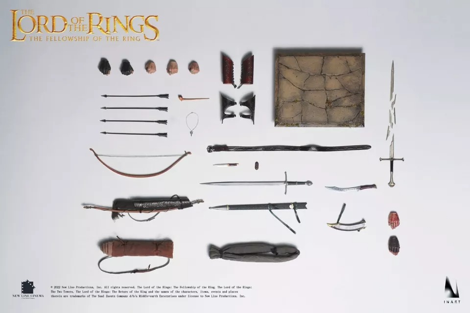 INART AG-A005P1 1/6 Aragorn Lord of the rings Figure Rooted Hair Ver