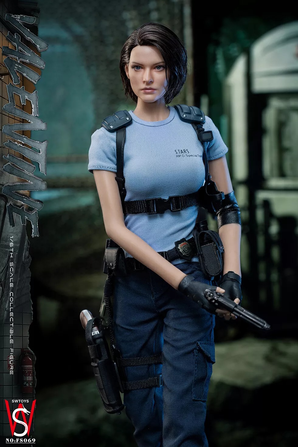 Pre-order! SWTOYS FS069 1/6 Jill Valentine Resident Evil Policewomen Figure Toy