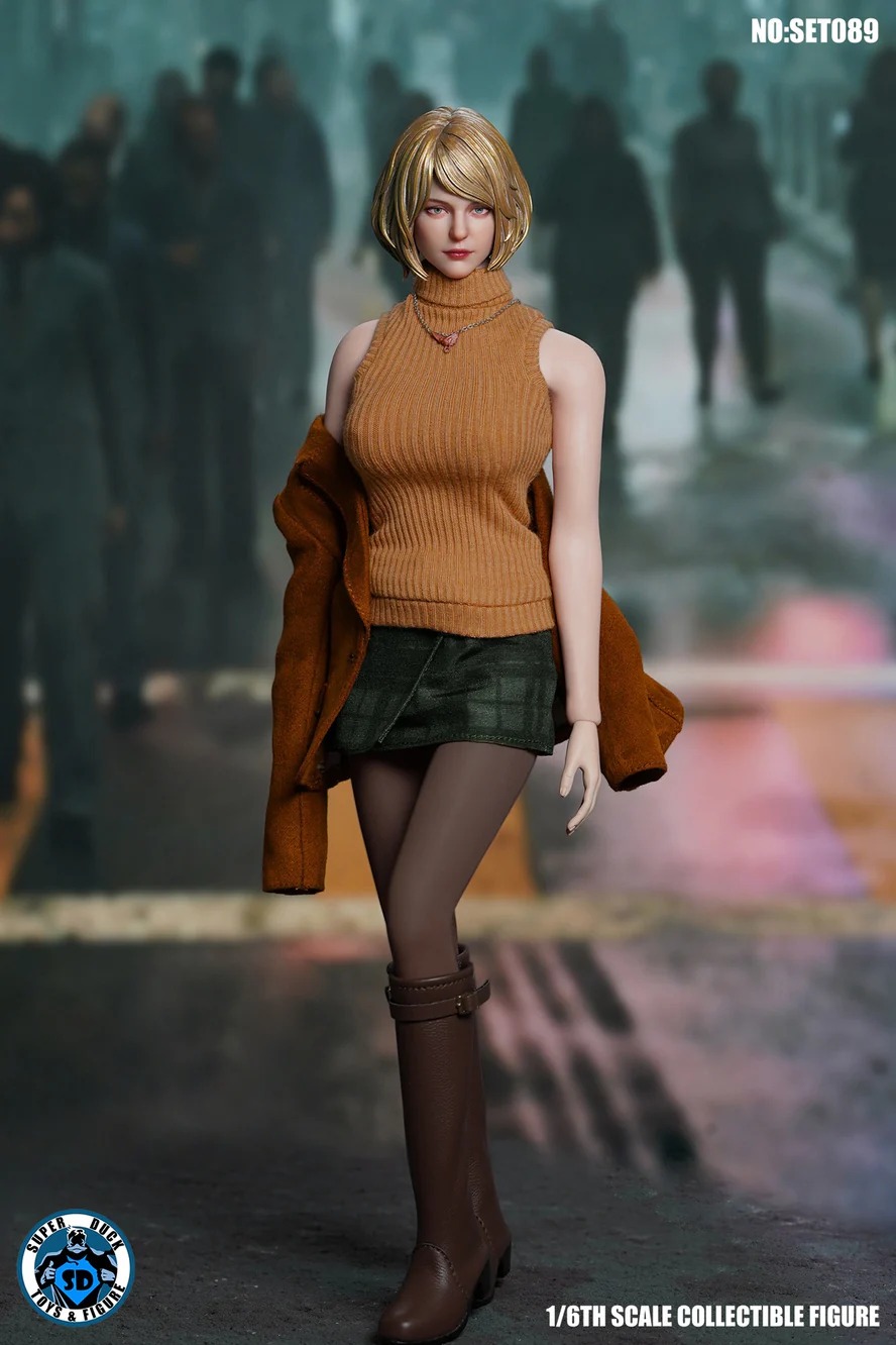 Pre-order SUPER DUCK SET089 Ashley Graham 1/6 Resident Zombie Evil Full set