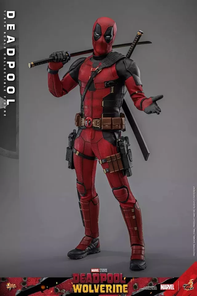 Hot Toys 1/6 MMS746 Deadpool & Wolverine Normal Ver Figure 