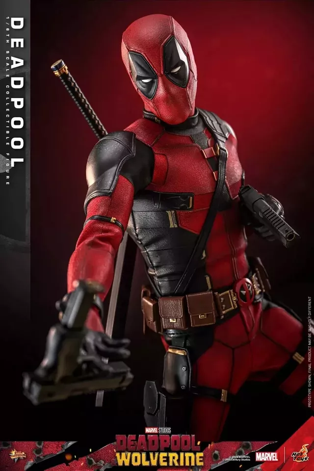Hot Toys 1/6 MMS746 Deadpool & Wolverine Normal Ver Figure 
