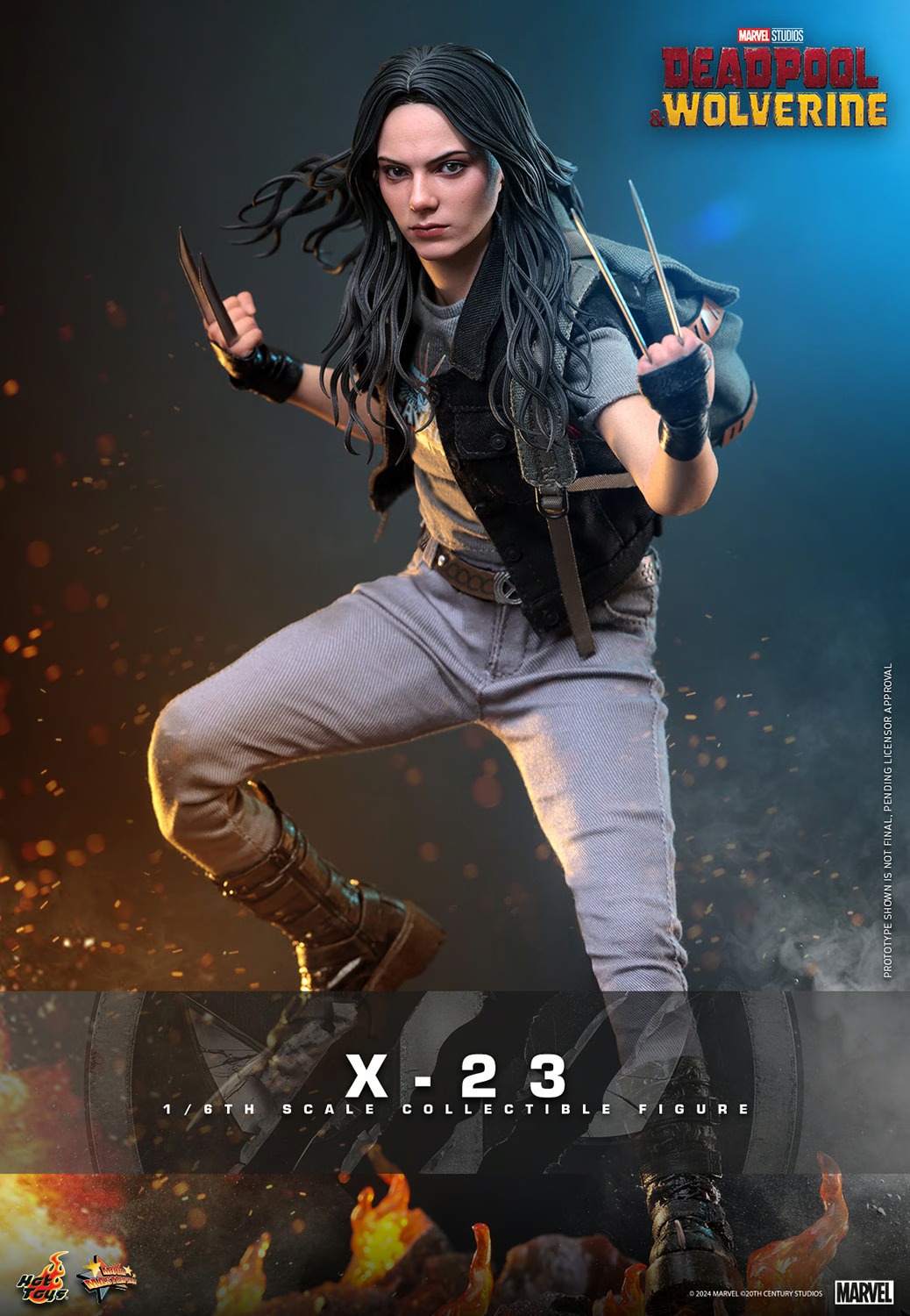 Pre Order! Hot Toys MMS781 1/6 X-23 Deadpool & Wolverine