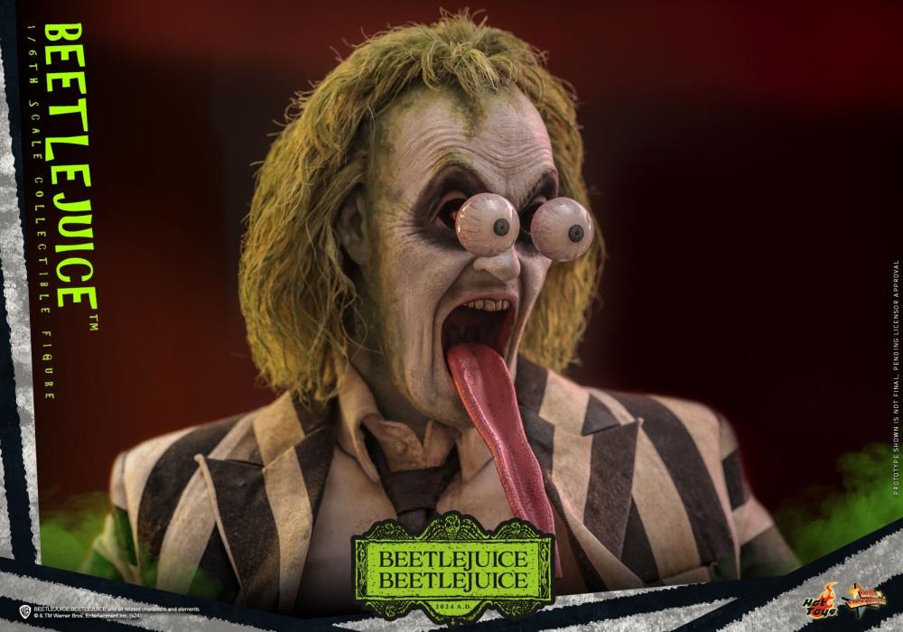 In  stock! Hot Toys MMS767 Beetlejuice 1/6 Beetlejuice Figure