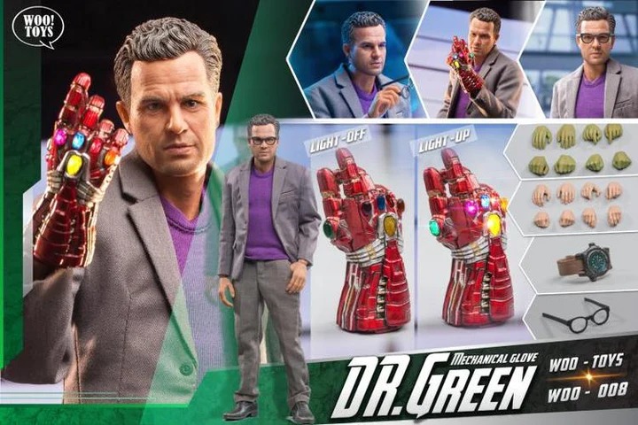 Woo Toys WO-008 1/6 Doctor Green Banner