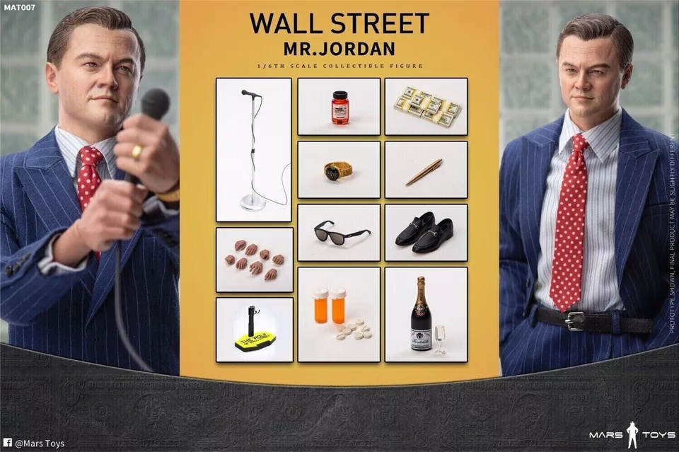 Mars Toys MAT007 1/6 The Wolf of Wall Street Leonardo DiCaprio