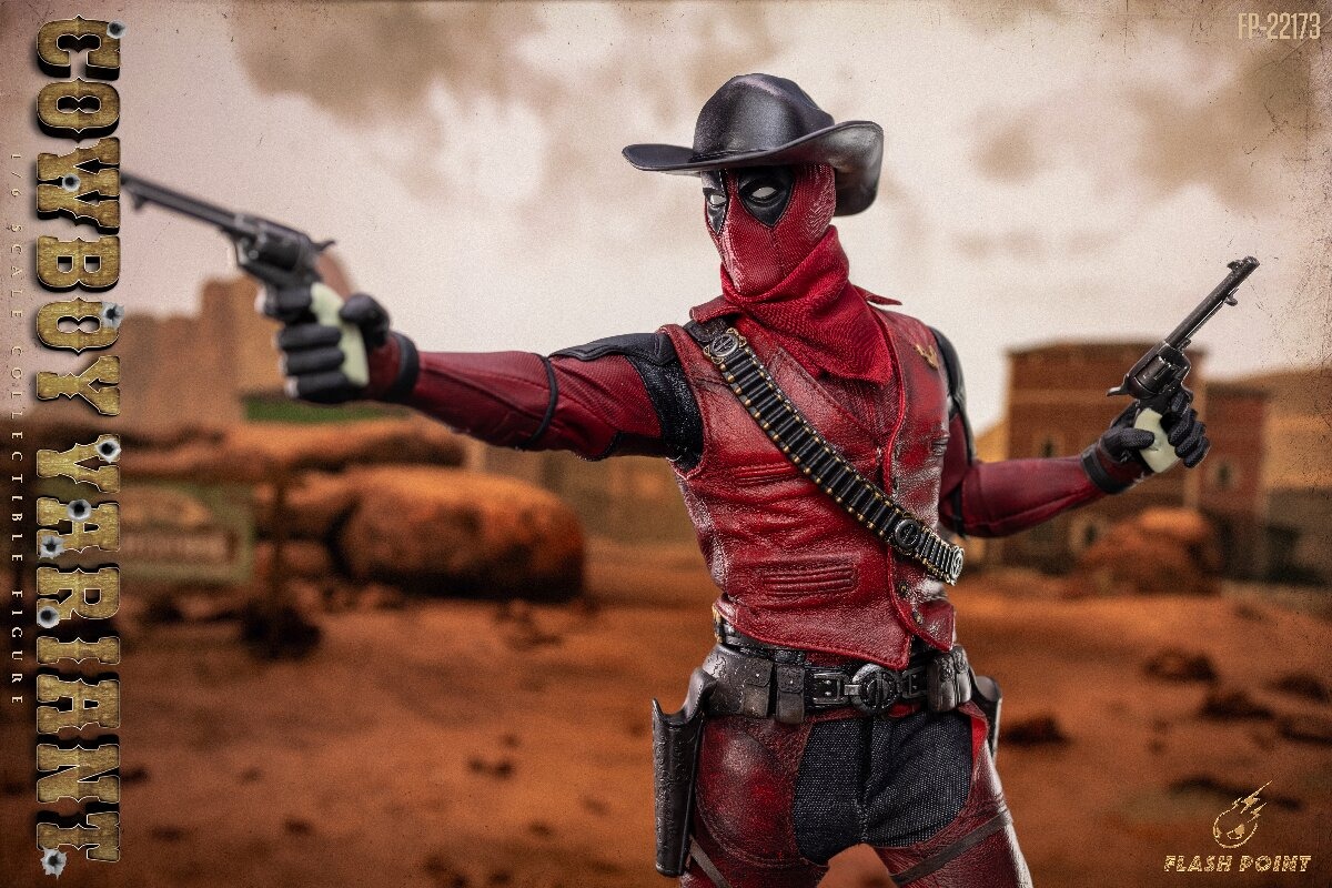 Pre Order! FLASH POINT FP-22173 Cowboypool Marvel 1/6 Cowboy Variant Figure