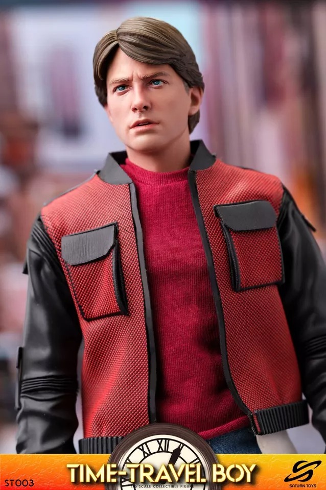 Pre Order! Saturn Toys ST003 1/6 Back To Future Marty Figure