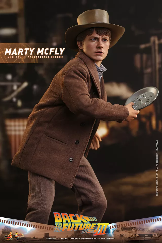 Hot Toys MMS616 Back to the Future Part III 1/6 Marty McFly Figure