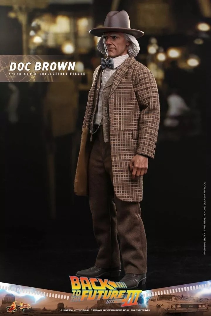 Hot Toys Back to Future III Doc Brown MMS617 1/6 Figure