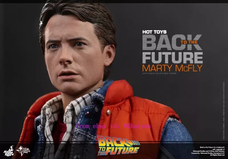 Hot Toys Mms257 Back To The Future Marty Mcfly 1/6 Figure