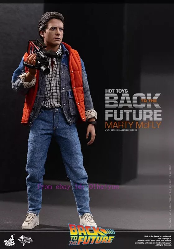 Hot Toys Mms257 Back To The Future Marty Mcfly 1/6 Figure