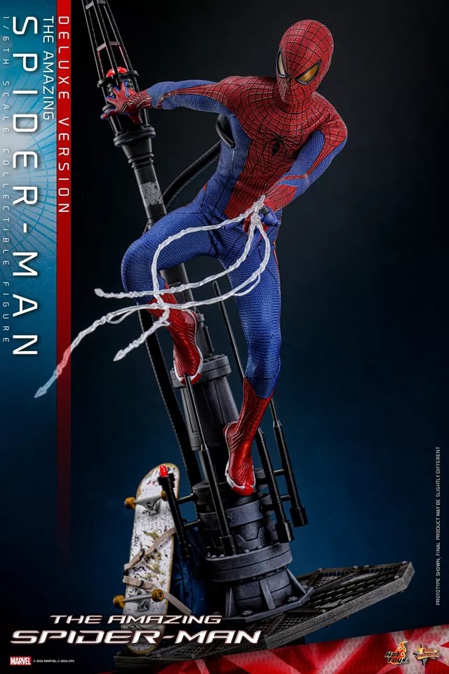 Pre-order! Hot Toys Deluxe MMS772 1/6 The Amazing Spider-Man Action Figure