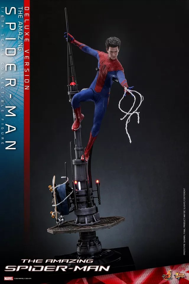Pre-order! Hot Toys Deluxe MMS772 1/6 The Amazing Spider-Man Action Figure
