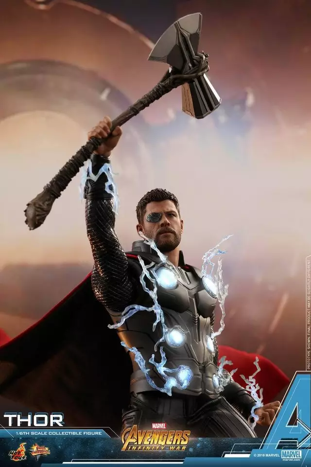 Hot Toys MMS474 Avengers 3 Infinity War Thor 1/6 God of Thunder Figure 