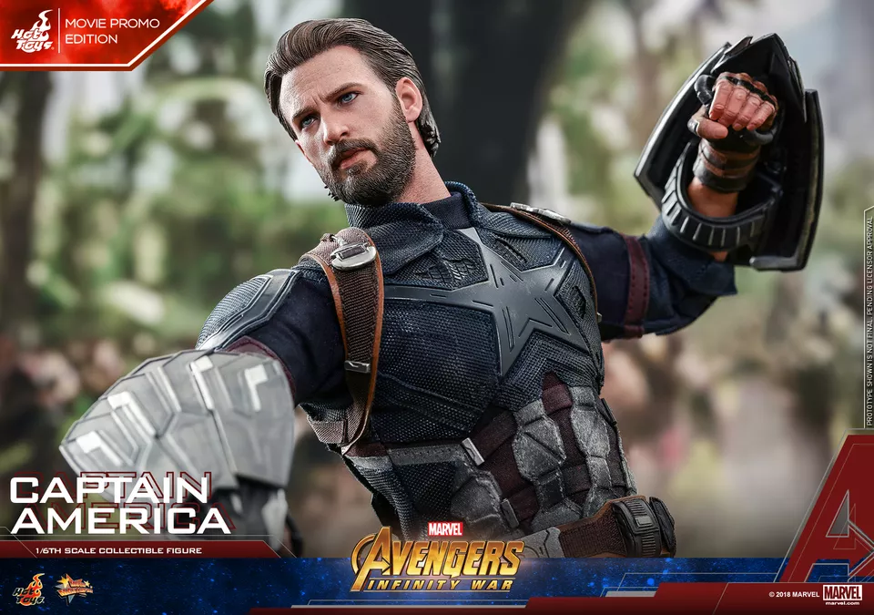 Hot Toys MMS481 Captain America Movie Promo Edition Figure toy Avengers