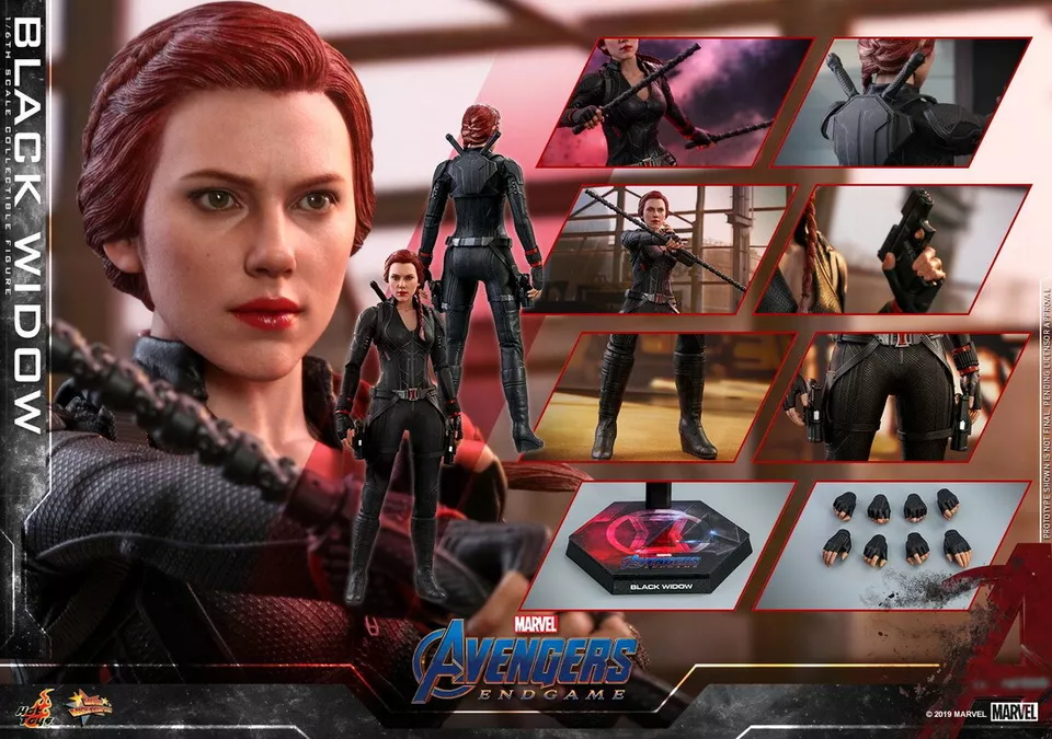 Hot Toys MMS533 AVENGERS: ENDGAME 1/6 Black Widow Action Figure