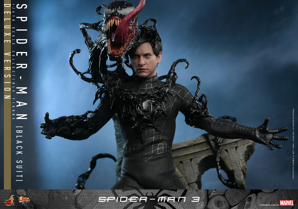 In Stock! Hot Toys MMS727b Spider-Man 3 Black Suit venom Special edition