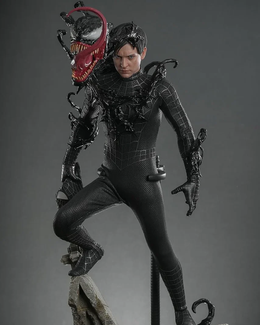 In Stock! Hot Toys MMS727b Spider-Man 3 Black Suit venom Special edition