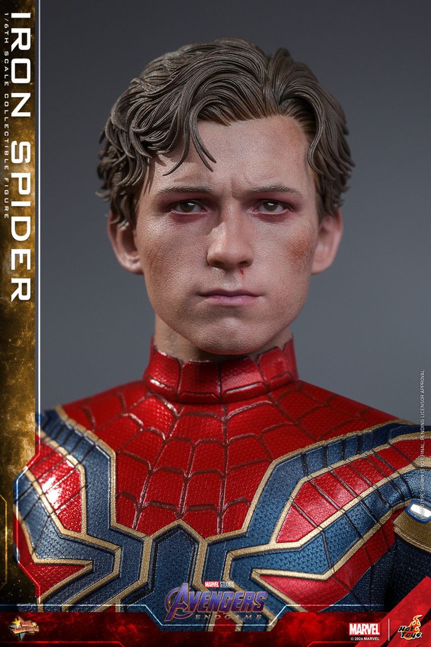 In stock! Hot Toys MMS761 Iron Spider Avengers Endgame 1/6 Spider-man Figure