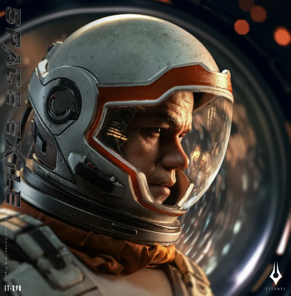 Pre order! Interstellar Matt Damon ETERNAL ET-X9B 1/6 Martian Figure astronaut