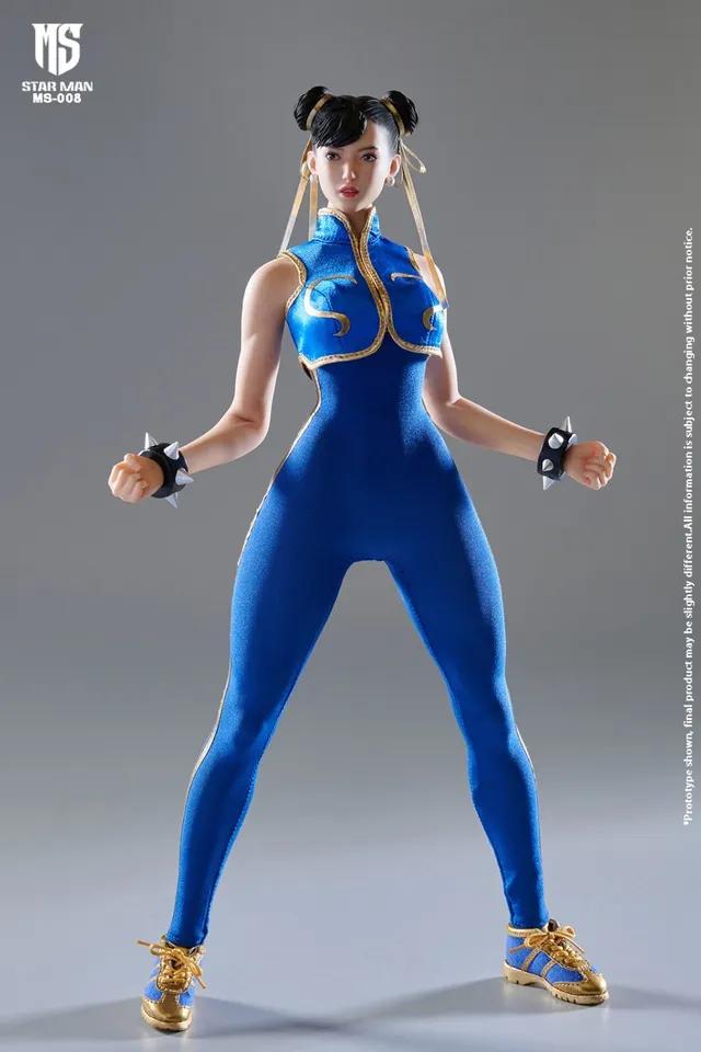 STAR MAN MS-008B Chunli 1/6 Female Street Fighter Collectible Figure