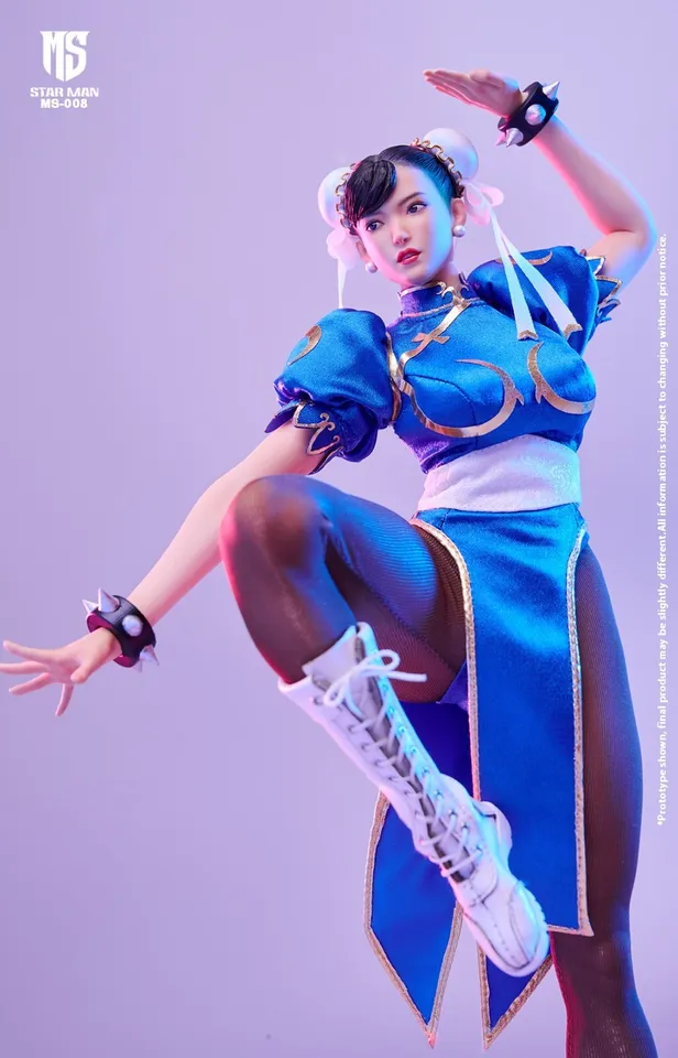 STAR MAN MS-008A Chunli 1/6 Female Street Fighter Collectible Figure
