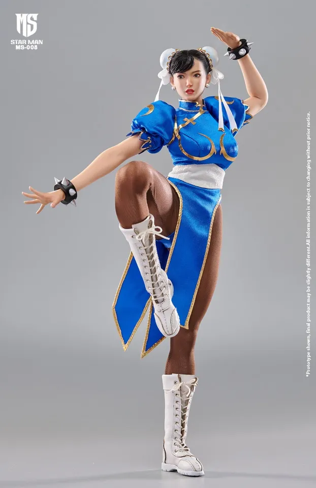 STAR MAN MS-008A Chunli 1/6 Female Street Fighter Collectible Figure