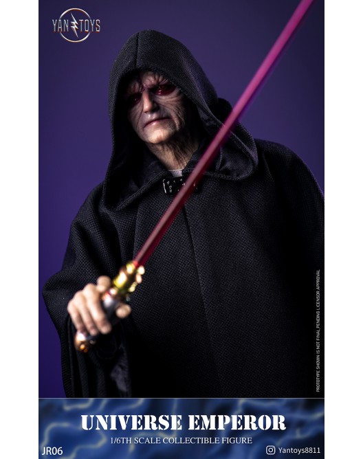Yantoys JR06 1/6 Universe Emperor Palpatine Star Wars Figure 
